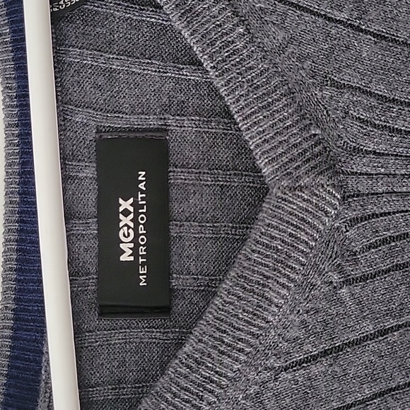 Mexx metropolitan grey t shirt long sleeve size XL - Picture 2 of 8